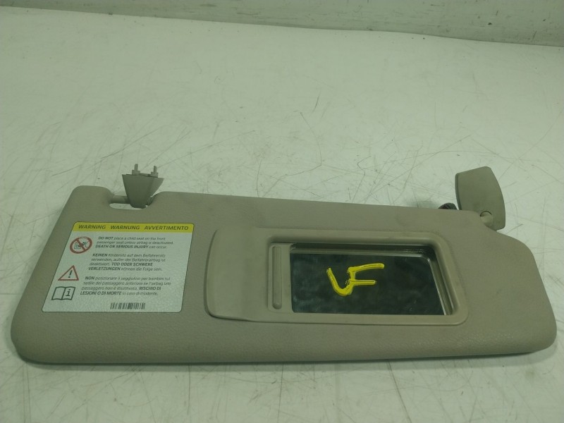 Recambio de parasol derecho para bmw 5 (f10) 520 d referencia OEM IAM 51168038164  