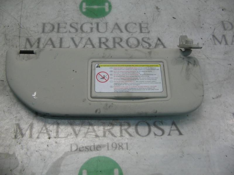 Recambio de parasol derecho para citroën c4 coupe collection referencia OEM IAM   