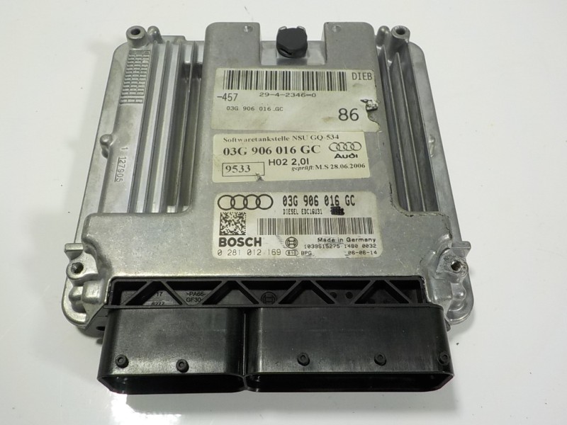 Recambio de centralita motor uce para audi a6 berlina (4f2) 2.0 tdi referencia OEM IAM 03G906016GC 03G906016GC 03G997017KX