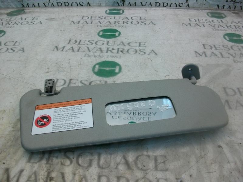 Recambio de parasol derecho para chevrolet kalos 1.4 se referencia OEM IAM   