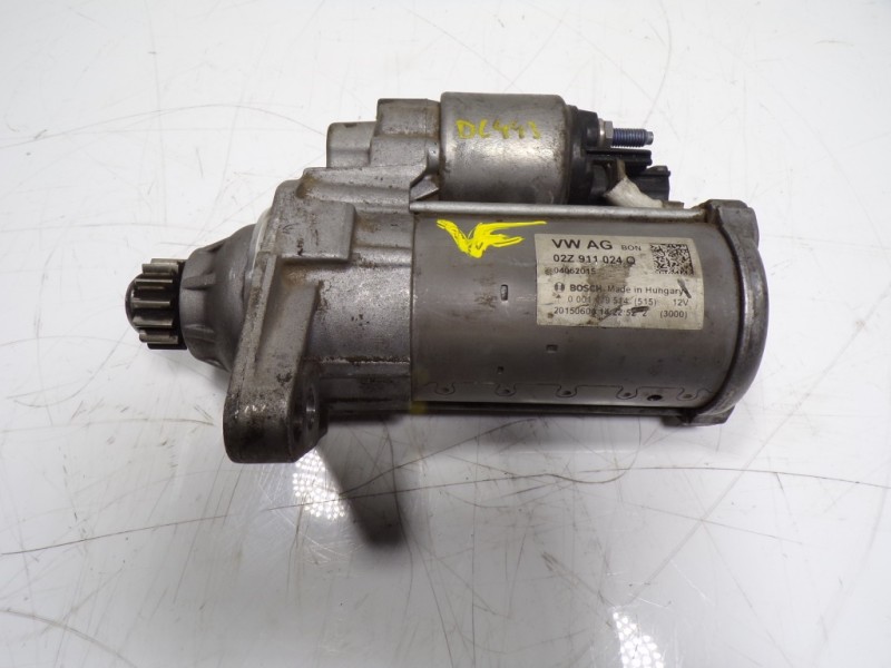 Recambio de motor arranque para volkswagen golf vii lim. (5g1) 1.4 16v tsi referencia OEM IAM 02Z911024Q 02Z911024Q 