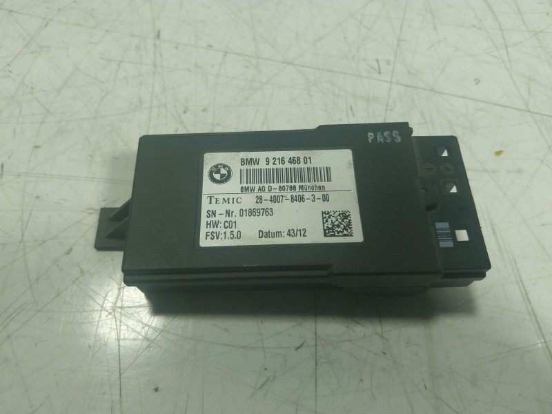 Recambio de modulo electronico para bmw 5 (f10) 520 d referencia OEM IAM  921646801 