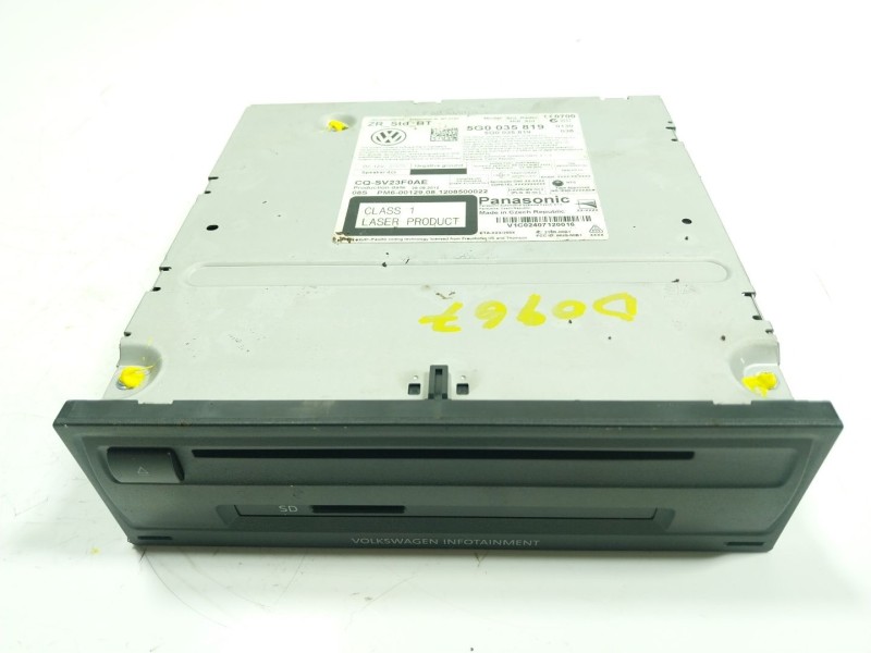 Recambio de sistema navegacion gps para volkswagen golf vii (5g1, bq1, be1, be2) 2.0 tdi referencia OEM IAM 5G0035819A 5G0035819