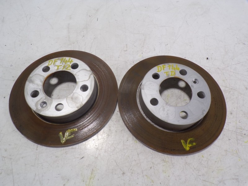 Recambio de disco freno trasero para audi a1 sportback (gba) 1.0 tfsi referencia OEM IAM 2Q0615601H  