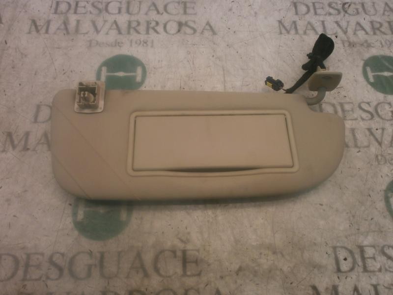 Recambio de parasol derecho para peugeot 607 (s1) básico referencia OEM IAM 8143KW  