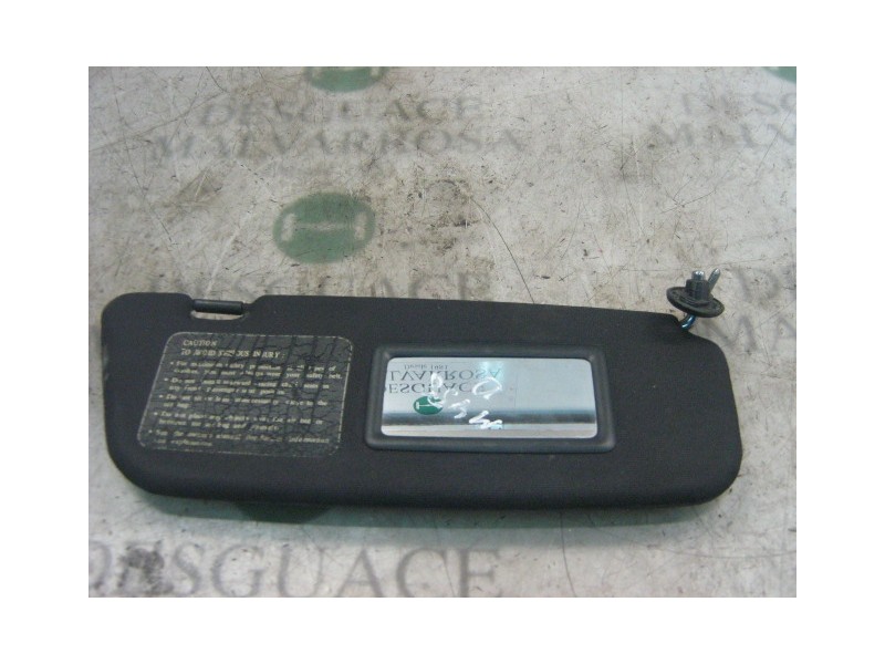 Recambio de parasol derecho para hyundai coupe (j2) 1.6 fx coupe referencia OEM IAM 8520227510LK  