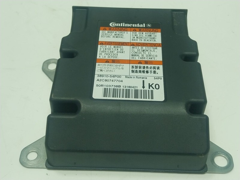 Recambio de centralita airbag para suzuki vitara (ly) 1.6 (apk 416) referencia OEM IAM  3891054P00 