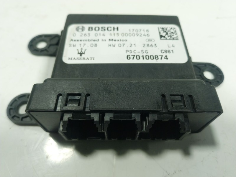 Recambio de modulo electronico para maserati levante 3.0 v6 twinturbo cat referencia OEM IAM  670100874 