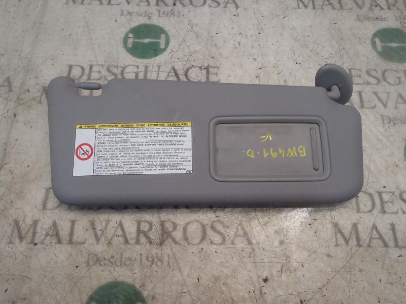 Recambio de parasol derecho para toyota iq 2 referencia OEM IAM   