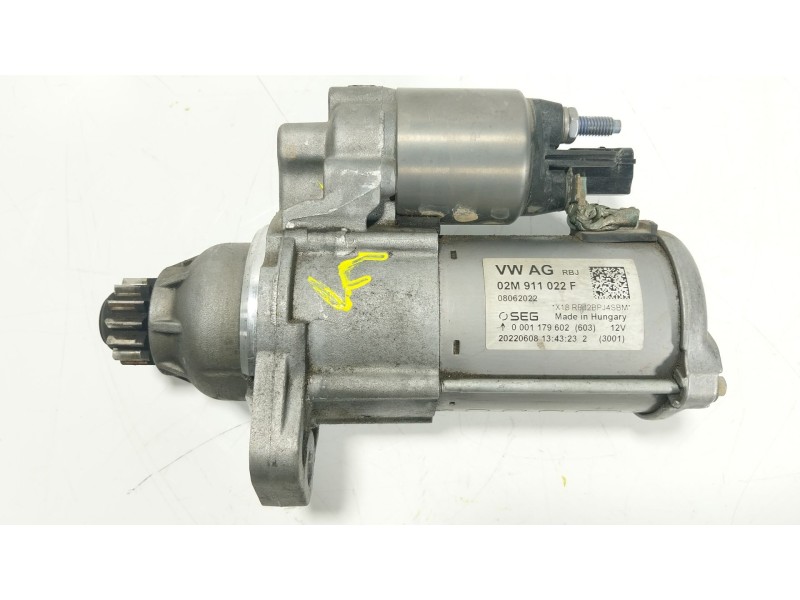 Recambio de motor arranque para seat leon sportstourer (kl8, kld) 1.0 tsi referencia OEM IAM 02M911022F  02M911022F