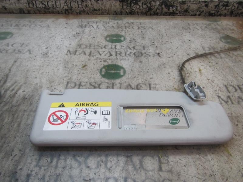 Recambio de parasol derecho para volkswagen polo (6c1) 1.4 tdi referencia OEM IAM 6R0857552AR2F4  