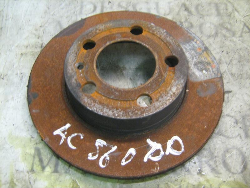 Recambio de disco freno trasero para audi a3 (8l) 1.8 ambiente referencia OEM IAM 1J0615601  