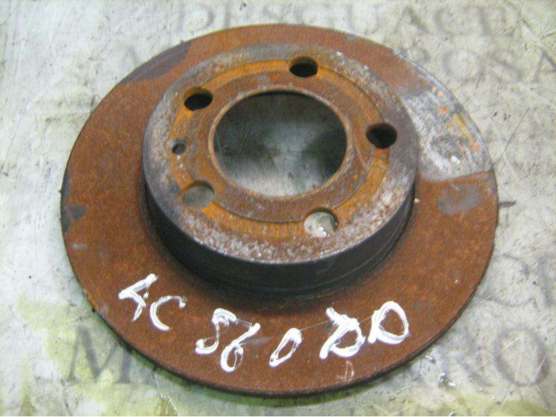 Recambio de disco freno trasero para audi a3 (8l) 1.8 ambiente referencia OEM IAM 1J0615601  
