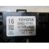 Recambio de mando climatizador para toyota prius+ 1.8 16v (híbrido) referencia OEM IAM 5590047161 5590047161 2370006642