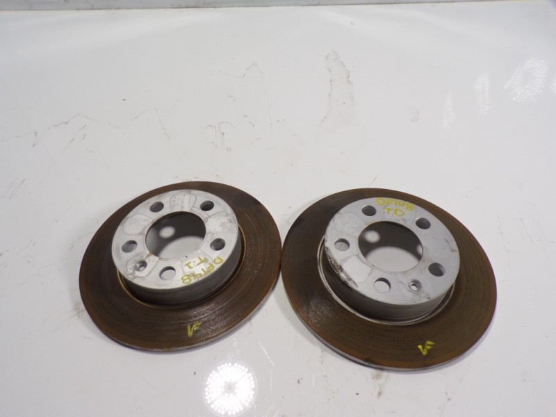 Recambio de disco freno trasero para audi a1 sportback (gba) 1.0 tfsi referencia OEM IAM 2Q0615601H  