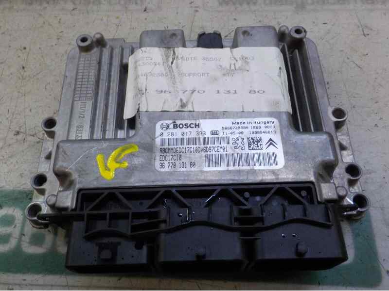 Recambio de centralita motor uce para peugeot 308 1.6 16v hdi fap referencia OEM IAM 1606382680 9677013180 0281017333
