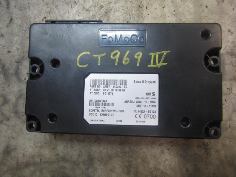 Recambio de modulo electronico para ford fiesta (ccn) trend referencia OEM IAM 2016484 AM5T14D212ED 