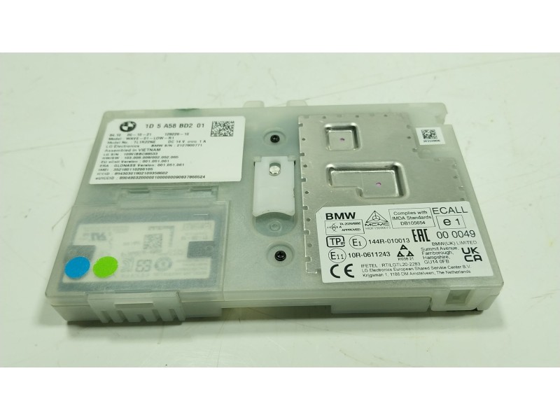Recambio de modulo electronico para bmw 2 active tourer (u06) 220i mild hybrid referencia OEM IAM 84105B5B872 1D5A58BD201 