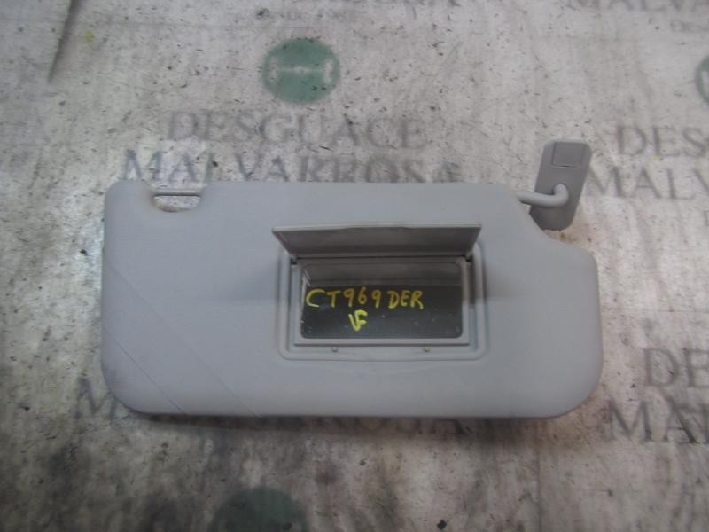 Recambio de parasol derecho para ford fiesta (ccn) trend referencia OEM IAM 2019032  