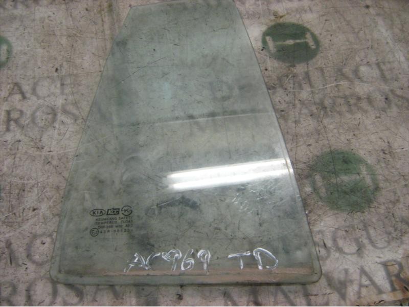 Recambio de cristal puerta trasero derecho para kia rio ls berlina (5-ptas.) referencia OEM IAM   
