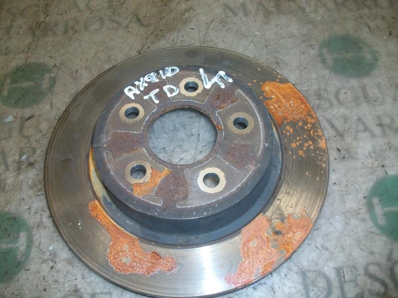 Recambio de disco freno trasero para ford c-max (cb3) titanium referencia OEM IAM   