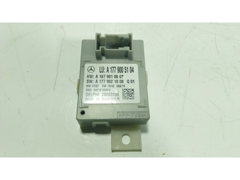 Recambio de modulo electronico para mercedes-benz cla (c118) cla 200 (118.387) referencia OEM IAM A1779005104 A1779005104 