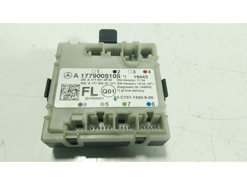 Recambio de modulo electronico para mercedes-benz cla (c118) cla 200 (118.387) referencia OEM IAM A1779005105 A1779005105 