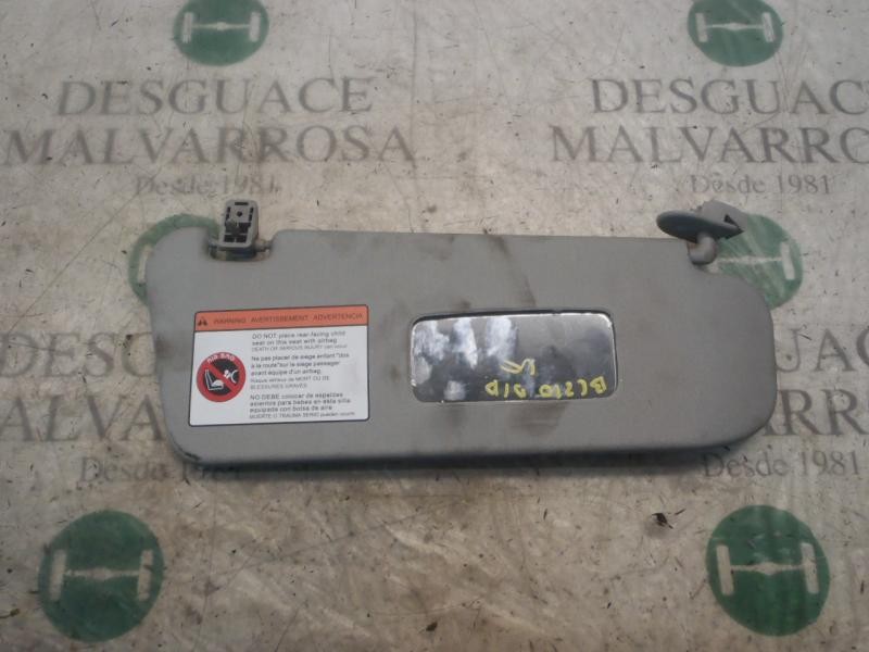 Recambio de parasol derecho para chevrolet kalos 1.2 cat referencia OEM IAM   