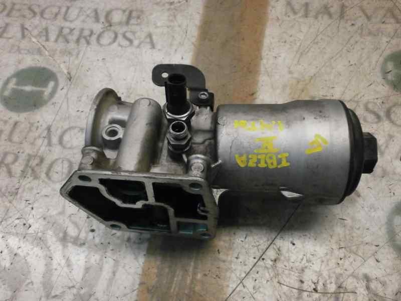 Recambio de soporte filtro aceite para seat ibiza (6l1) 1.4 tdi cat (bnm) referencia OEM IAM   