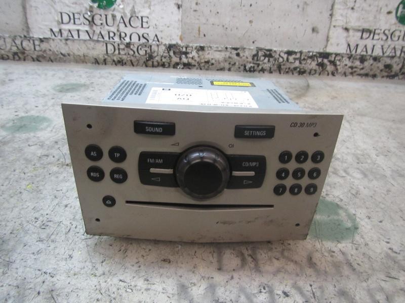 Recambio de sistema audio / radio cd para opel corsa d ´´111 years´´ referencia OEM IAM   