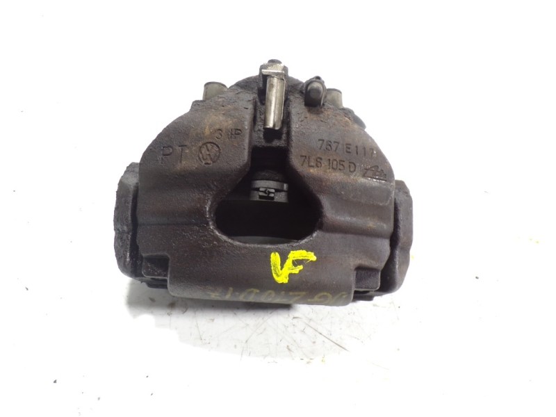 Recambio de pinza freno delantera izquierda para volkswagen touareg (7l6) 2.5 tdi dpf referencia OEM IAM 7L6615123F  