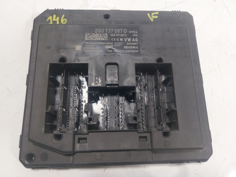 Recambio de modulo electronico para volkswagen t-cross 1.0 tsi referencia OEM IAM 2Q0937089D 2Q0937087D 