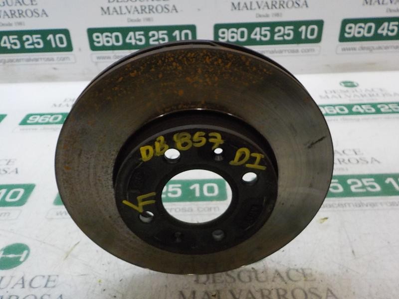 Recambio de disco freno delantero para hyundai i20 klass referencia OEM IAM 51712C8000  