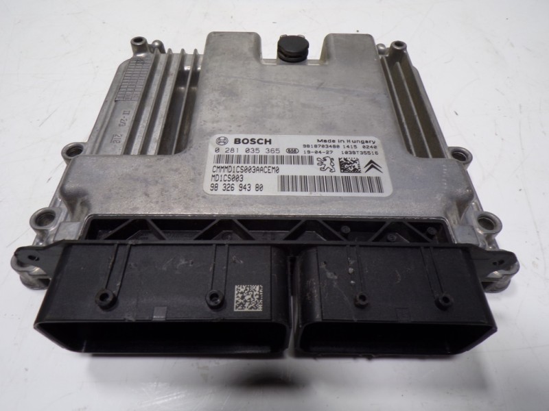 Recambio de centralita motor uce para peugeot 2008 (--.2013) 1.6 blue-hdi fap referencia OEM IAM 1640420280 9832694380 