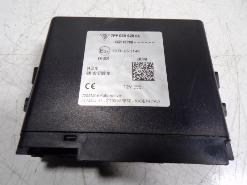 Recambio de modulo electronico para porsche macan (typ ) base referencia OEM IAM  7PP035620FA 