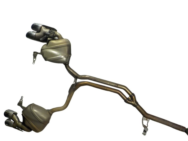 Recambio de tubo escape trasero para porsche macan (typ ) base referencia OEM IAM 95B253612DY  95B253611JY