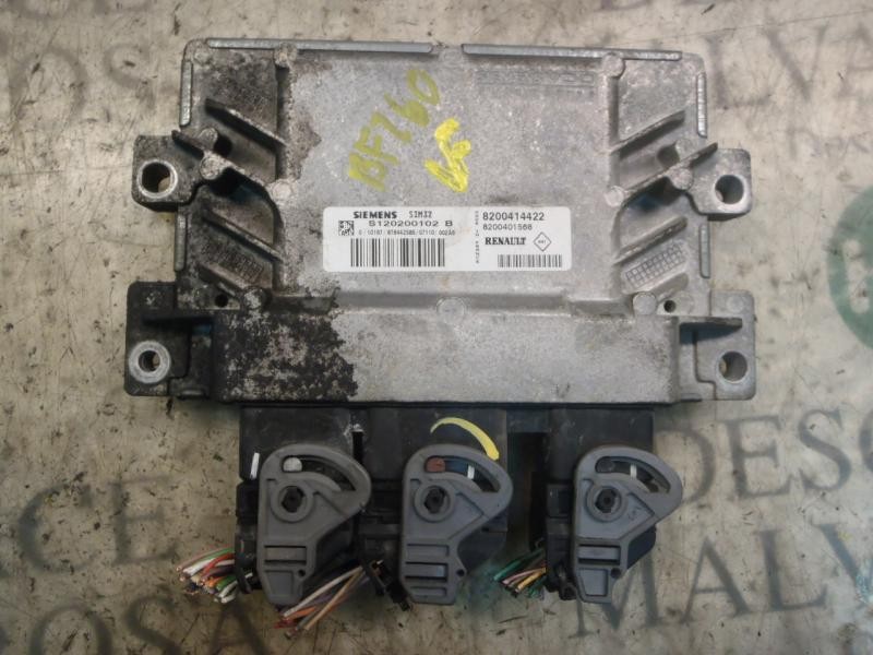 Recambio de centralita motor uce para renault grand modus 1.2 16v referencia OEM IAM 8200414422 8200414422 