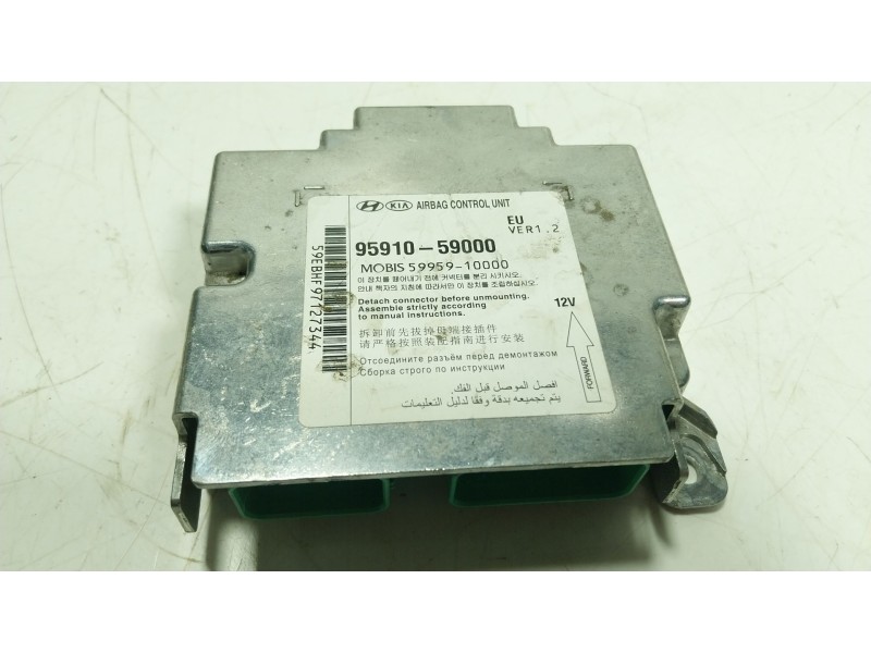 Recambio de centralita airbag para hyundai h350 furgoneta 2.5 crdi referencia OEM IAM 9591059000 9591059000 