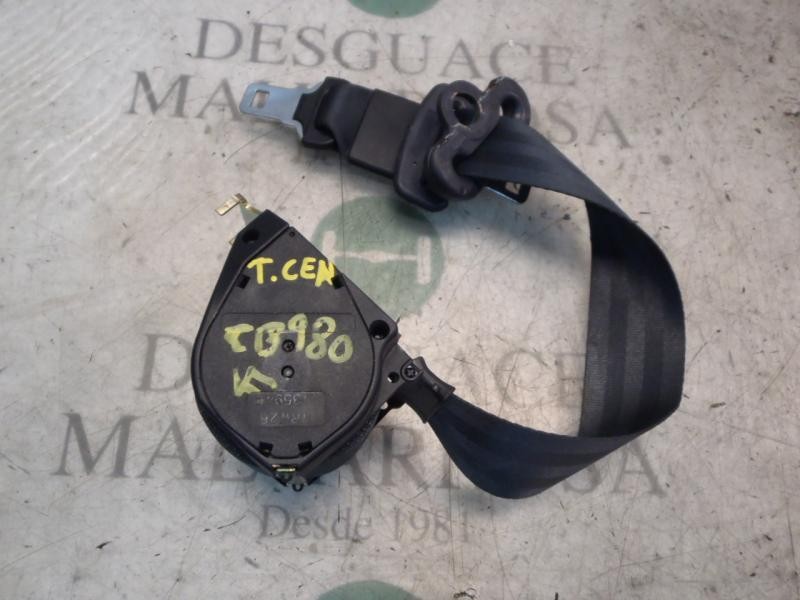 Recambio de cinturon seguridad trasero central para renault clio ii fase ii (b/cb0) authentique referencia OEM IAM   