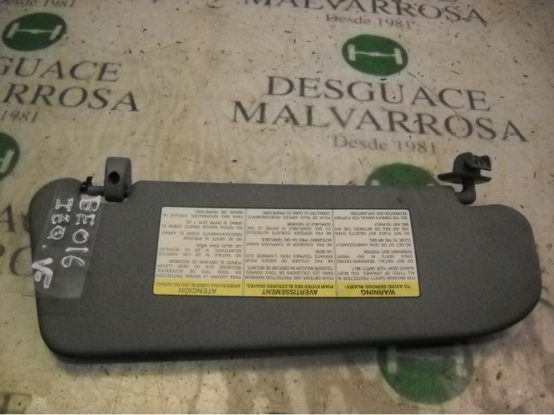 Recambio de parasol izquierdo para daewoo kalos 1.4 se referencia OEM IAM   