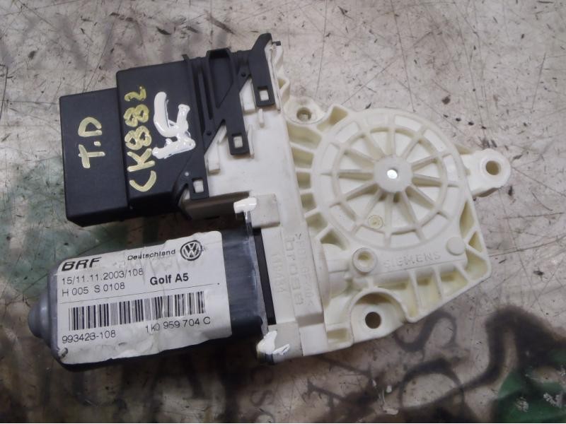 Recambio de motor elevalunas trasero derecho para volkswagen golf v berlina (1k1) highline referencia OEM IAM 1K0959704FL03 1K09
