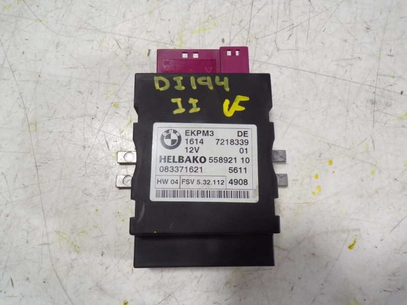 Recambio de modulo electronico para bmw serie 1 cabrio (e88) 2.0 turbodiesel cat referencia OEM IAM 16147229173 7218339 08337162