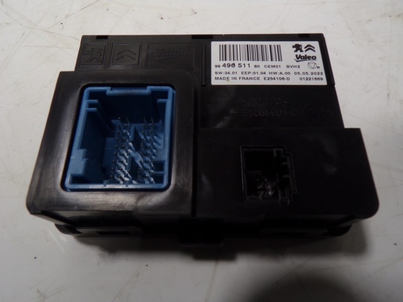 Recambio de modulo electronico para toyota proace city 1.5 dci referencia OEM IAM  9849651180 