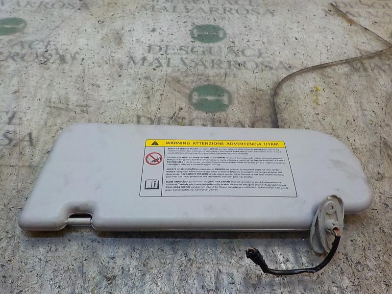 Recambio de parasol derecho para tata vista 1.4 75cv referencia OEM IAM   