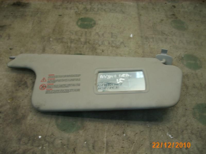 Recambio de parasol derecho para renault scenic ii confort dynamique referencia OEM IAM   