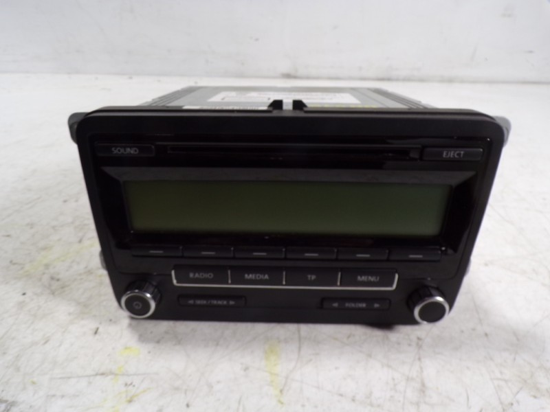 Recambio de sistema audio / radio cd para volkswagen golf vi (5k1) 1.6 tdi referencia OEM IAM 1K0057187AX 1K0035186AA 