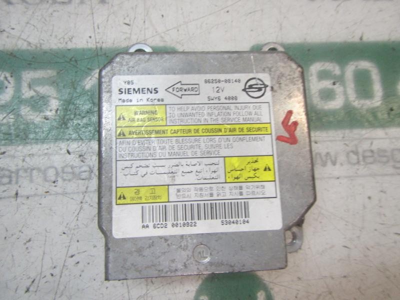 Recambio de centralita airbag para ssangyong rexton 2.7 turbodiesel cat referencia OEM IAM 8625008140  