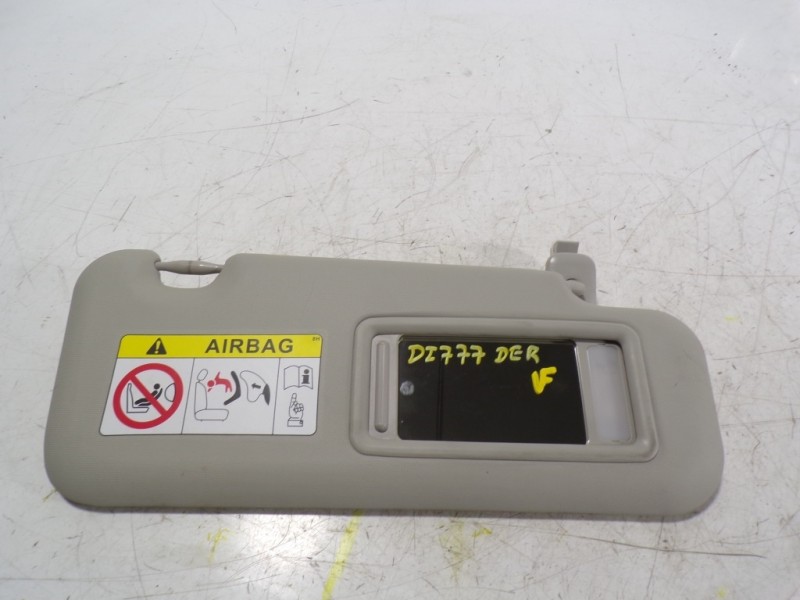 Recambio de parasol derecho para mazda 3 lim. () 2.2 turbodiesel cat referencia OEM IAM BHS369270A75  