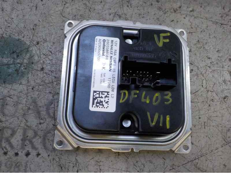Recambio de centralita faros xenon para renault captur 1.2 tce referencia OEM IAM 260553401R 260558608R A2C90665700