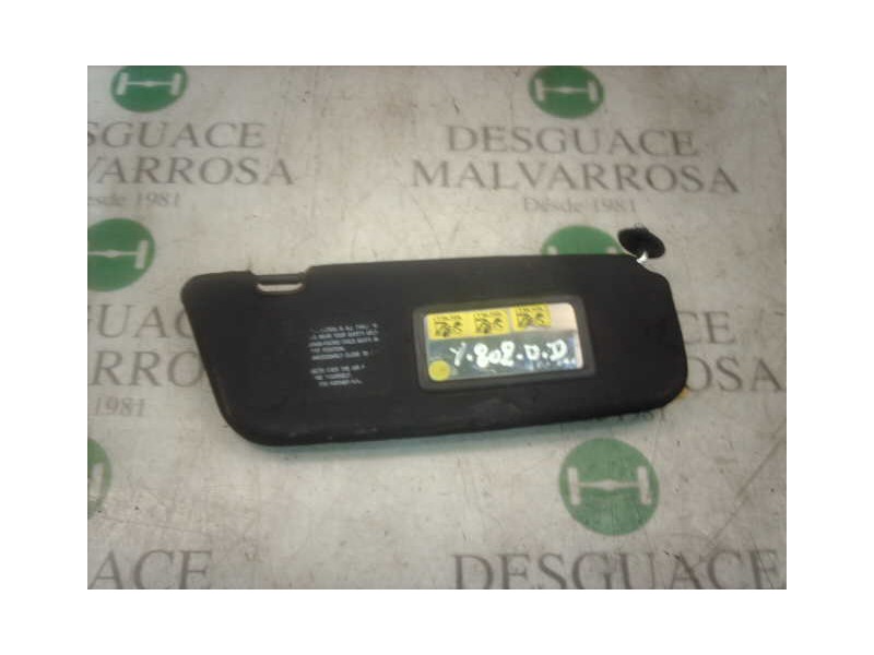 Recambio de parasol derecho para hyundai coupe (rd) 1.6 fx xplod referencia OEM IAM 8520227510LK  